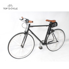 CE standard 700C Colorful fixed gear bike electric bicycle